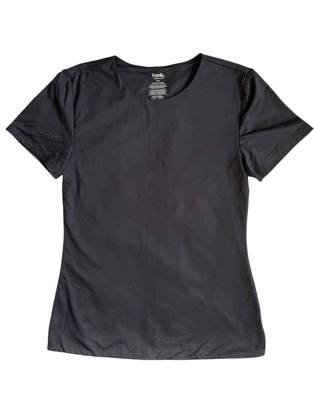 frank. By Frank And Oak Contour T-Shirt Black Size Medium